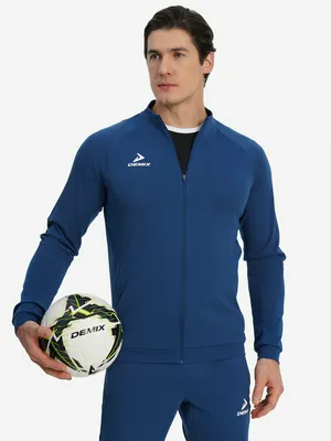 Мужской футбольный джемпер Demix Midfielder II, синий, арт. 140077DMX-Z3