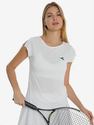 Футболка женская Diadora, белый, арт. 102.182756D07-20002