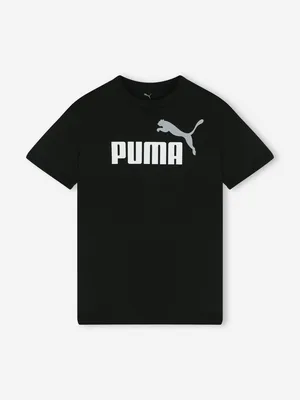 Футболка для мальчиков PUMA Ess 2 Color No.1 Logo, черный, арт. 685778P0P-01