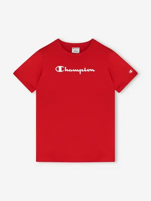 Футболка Champion для мальчиков, красный, арт. 307619C0K-RS001