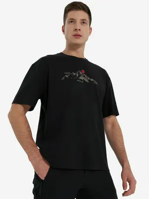 Футболка мужская Northland, черный, арт. 141013N16-99