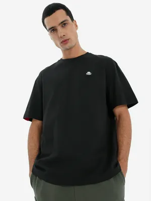 Футболка мужская Kappa, черный, арт. 140815KAP-99