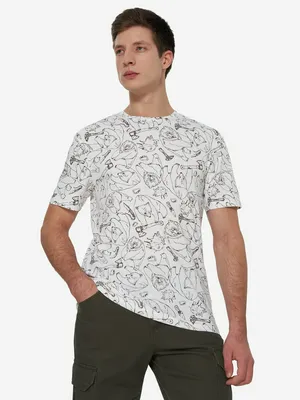 Футболка мужская Outventure, белый, арт. 140937OUT-W6