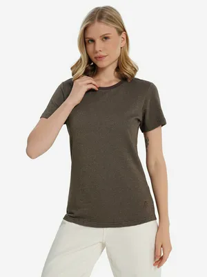 Футболка женская Cordillero, коричневый, арт. 141839C37-F3