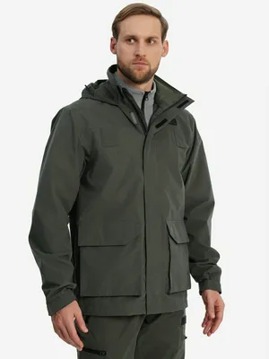 Куртка мембранная мужская Geotech, зеленый, арт. 141473G2P-74