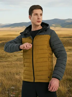 Мужской пуховик Zanier, серый, арт. 140962Z08-AO