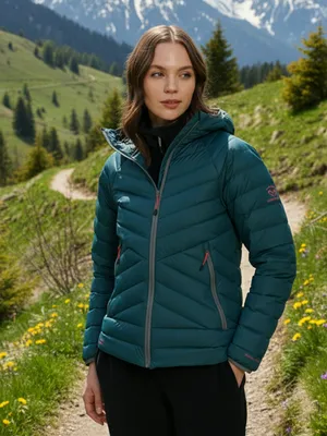 Пуховик Northland, зеленый, арт. 121251N16-N4