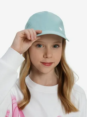 Бейсболка для девочек Demix, голубой, арт. 141273