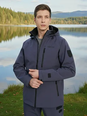 Куртка мембранная мужская Geotech, синий, арт. 141471G2P-Z4