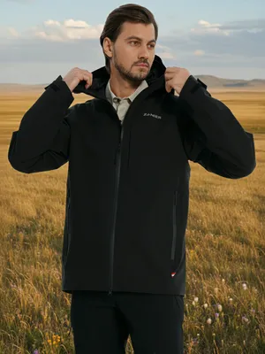 Мужская мембранная куртка Zanier, черный, арт. 140963Z08-99