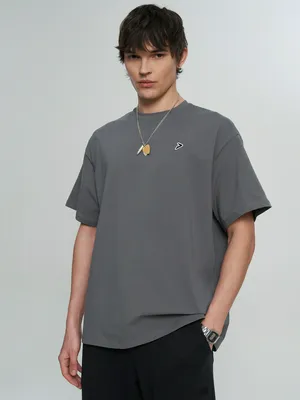 Футболка оверсайз Demix Brand Love Pack, серый, арт. 136465DMX-92