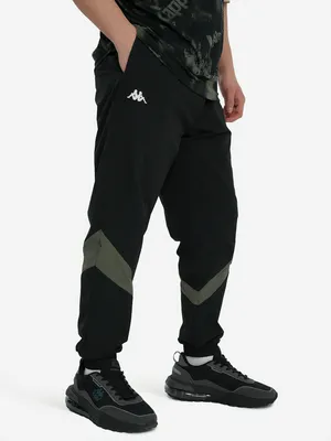 Джоггеры Kappa мужские, черный, арт. 140829KAP-BU