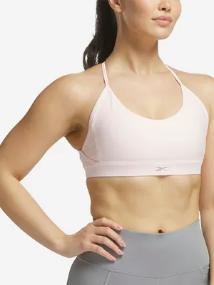 Спортивный топ-бра Reebok Lux, розовый, арт. 100254595R00