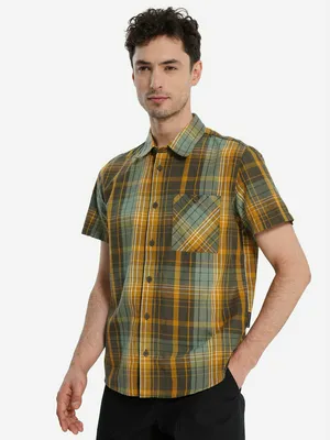 Мужская рубашка с коротким рукавом Outventure, зеленый, арт. 134679OUT-U1