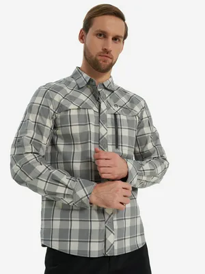 Мужская рубашка Outventure, серый, арт. 141479OUT-A1