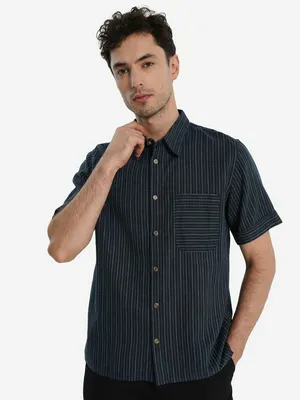 Мужская рубашка с коротким рукавом Outventure, синий, арт. 140949OUT-M1