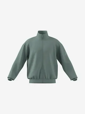 Толстовка Adidas на молнии, голубой, арт. KF0347A01