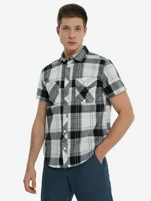 Мужская рубашка с коротким рукавом Outventure, белый, арт. 127698OUT-W4