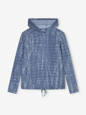 Худи женское Mountain Hardwear Crater Lake Long Sleeve Hoody, синий, арт. 1829681MHW-449