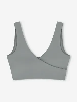 Топ бра спортивный Reebok Lux, серый, арт. 100254354R00