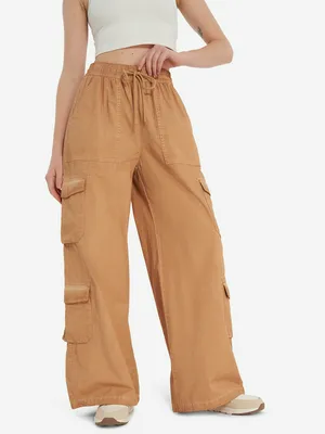 Брюки женские оверсайз Northland, коричневый, арт. 141097N16-T2