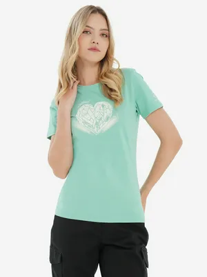 Футболка женская Northland, зеленый, арт. 141027N16-71