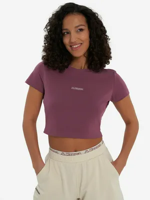 Футболка женская Kappa, фиолетовый, арт. 141457KAP-X3