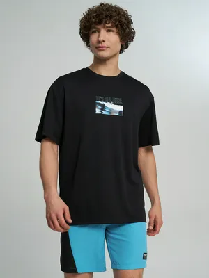 Рашгард с коротким рукавом Termit, черный, арт. 142592TRT-99