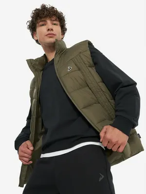 Жилет утепленный мужской Demix Brand Love Pack, зеленый, арт. 136397DMX-G4