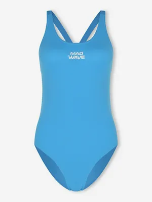 Купальник слитный женский Mad Wave Lada Lining, голубой, арт. M146202M41-08WCN
