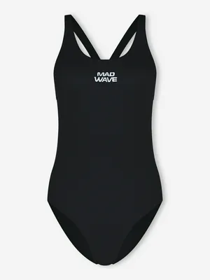 Купальник слитный Mad Wave Lara Base, черный, арт. M146208M41-01W