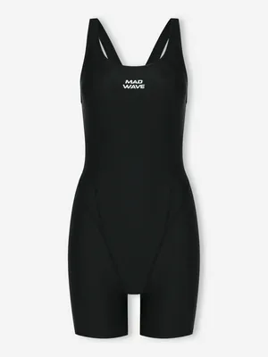 Купальник слитный Mad Wave Glide HiClo, черный, арт. M153501M41-01W
