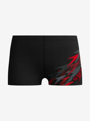 Плавки-шорты Speedo Medley Logo, черный, арт. 8-12410002S0Y-C16MK