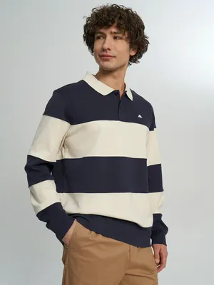 Поло с длинным рукавом Robe di Kappa Синее, синий, арт. 136892R2Y-WM