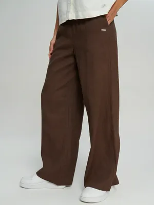 Брюки женские Protest Палаццо, коричневый, арт. 142606PR0-T4