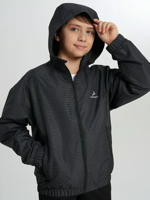 Ветровка для мальчиков Demix, черный, арт. 142232DMX-B3