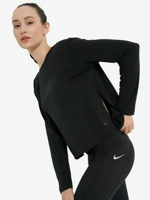 Лонгслив Nike Yoga Dri-FIT, черный, арт. DM7027N06-010