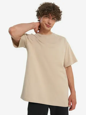 Футболка Demix Оверсайз, бежевый, арт. 128527DMX-T1