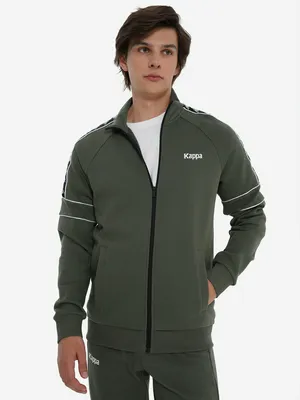 Толстовка Kappa Banda d’Origini, зеленый, арт. 142756KAP-74