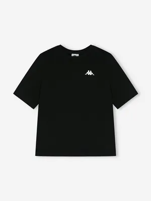 Футболка женская Kappa, черный, арт. 142713KAP-99