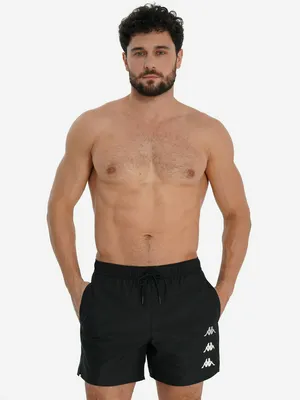 Шорты плавательные мужские Kappa, черный, арт. 142251KAP-99