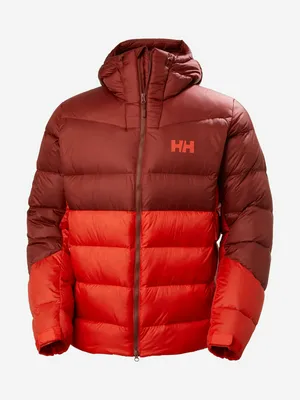 Пуховик мужской Helly Hansen Glacier, красный, арт. 63453HLH-222