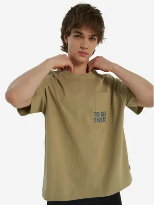 Футболка мужская оверсайз Protest, зеленый, арт. 142374PR0-Y3