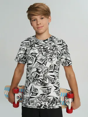 Футболка для мальчиков Termit, белый, арт. 142992TRT-W1