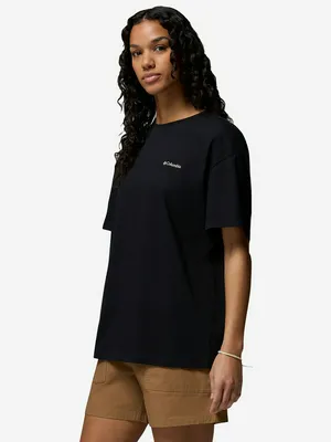 Футболка Columbia Rolling Bend Graphic Oversized Tee, черный, арт. 2120031CLB-014