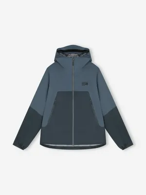 Куртка мембранная мужская Mountain Hardwear Cloud Cipher Hooded Jacket, синий, арт. 2146671MHW-430