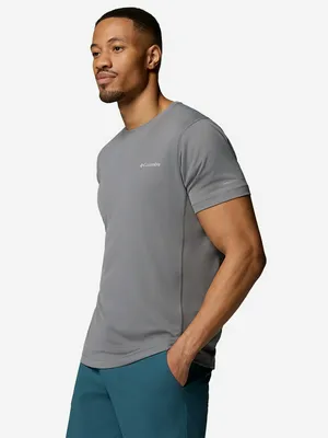 Футболка Columbia Zero Rules Light SS Crew, серый, арт. 2118501CLB-024