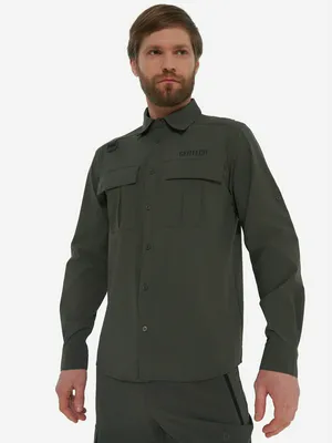 Рубашка мужская Geotech, зеленый, арт. 134253G2P-74