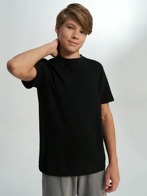 Футболка GSD Оверсайз для мальчиков, черный, арт. GHFLMPG17-002