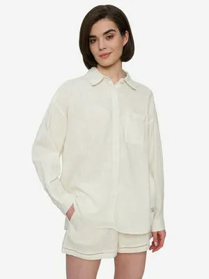 Рубашка женская оверсайз Protest, бежевый, арт. 142603PR0-01